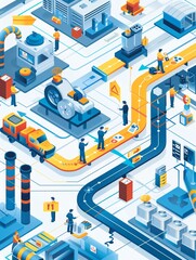 Create an engaging process cycle diagram illustrating the stages of a marketing campaign from ideation to executioncommercial use