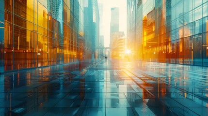 Urban Aesthetic Background with a Contemporary Modern Touchn