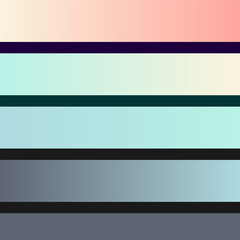 A series of blue, green, and black stripes