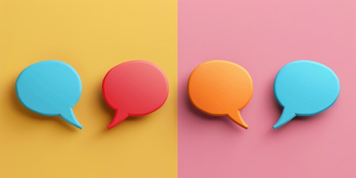 Colorful Speech Bubbles
