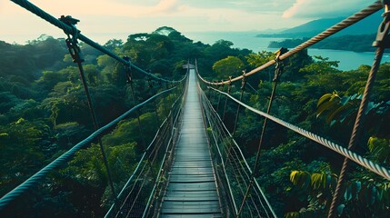 Obraz premium Landscape of a tropical island img