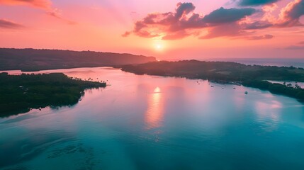 Naklejka premium Tropical bay img