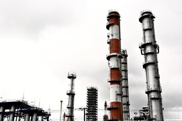 工場イメージ　プラント　工業地帯