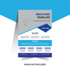 modern business flyer template design