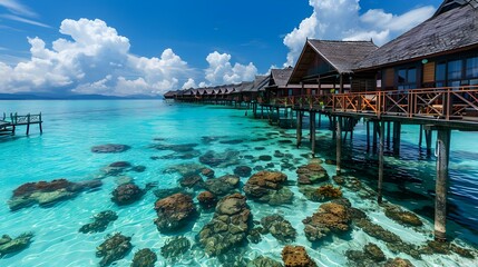 Obraz premium Five-star resort