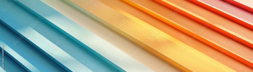 Poster abstract background with colorful diagonal lines. bright gradient design for modern art, graphic des
