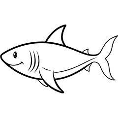 Obraz premium fish isolated on white