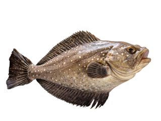 a fish with a white background