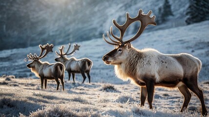 Obraz premium deer in the wild