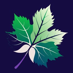 illustration of a leaf