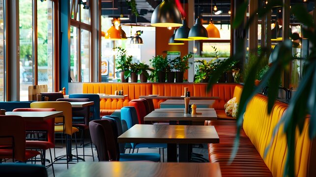 restaurant background
