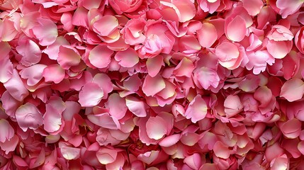 Obraz premium Pink rose petals, close-up texture background