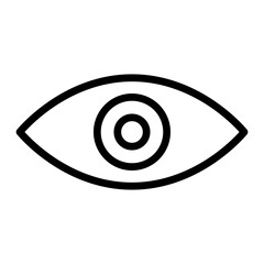 Eye Line Icon Design