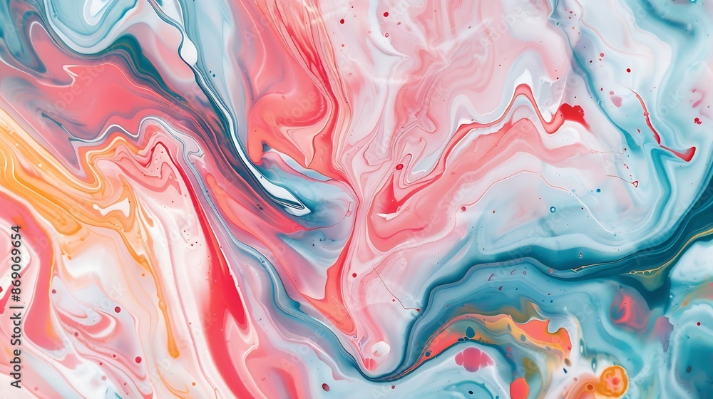 Poster original artwork photo of marble ink abstract art high resolution photograph from exemplary original