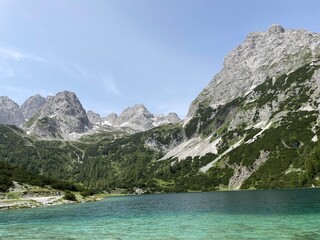 Drachensee Seebensee Zugspitze Tirol