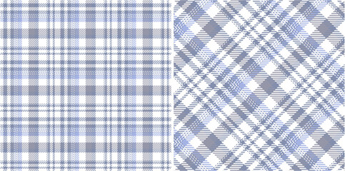 Vector striped pattern or checkered pattern. Tartan, textured seamless twill for flannel shirts, duvet covers, other autumn winter textile mills. Vector Format