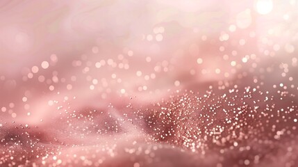 Rose gold dust background, pearl 06