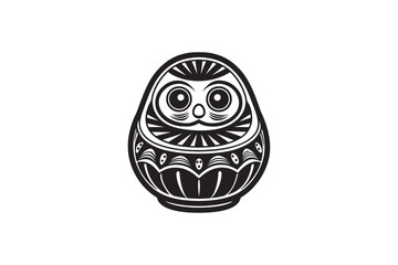 easter egg with a ribbon silhouette