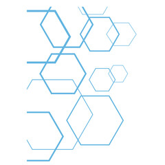 Hexagon Outline Corner