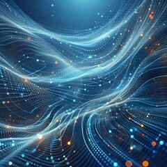 The scientific and technical background is blue