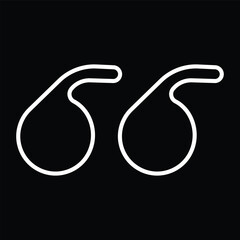 Pair of Black Framed Glasses on Black Background