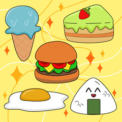 fast food set