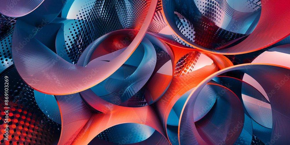 Poster geometric patterns abstract backgrounds