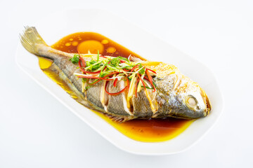 Cantonese Steamed Yellow Croaker