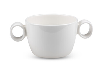 white bowl empty on transparent png