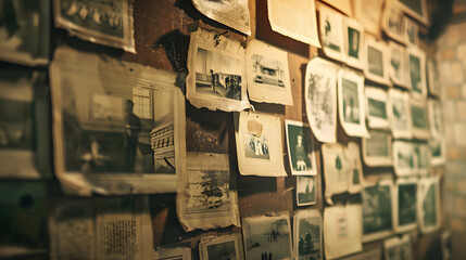 Vintage Photo Collection with Family Memories