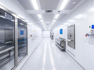 modern office factory interior