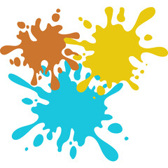 Ink Splash Multicolor