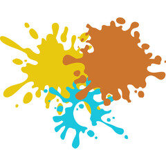 Ink Splash Multicolor