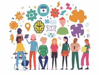 Neurodiversity: Embracing the Spectrum through Animated Icons