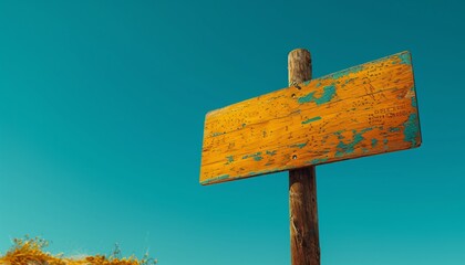Modern street signpost for urban navigation and advertisements.