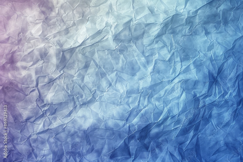Poster blue and purple background featuring a intricate pattern design with a subtle gradient effect, add a