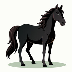 Obraz premium horse illustration