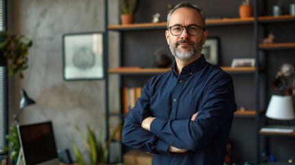The confident office professional