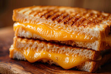 Melted Cheese Grilled Sandwich