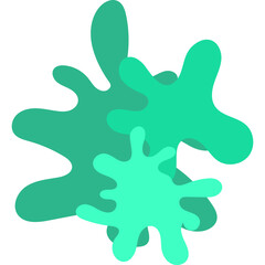 Multicolor Ink Splash