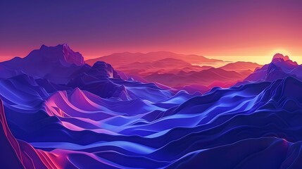 modern ed rendering geometric background