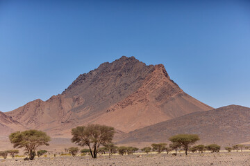 Majestic Desert Mountain in Morocco