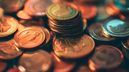 close up photo of financial options art 