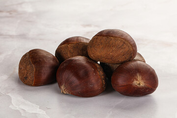 Tasty delicous brown natural Chestnut