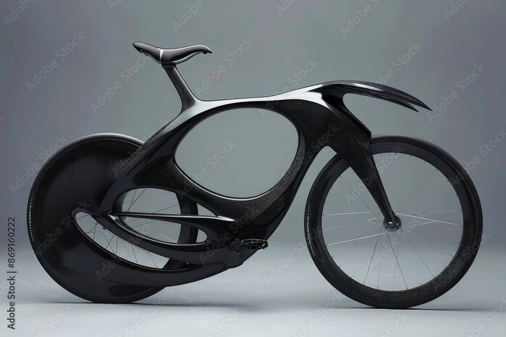 Canvas Prints futuristic bicycle