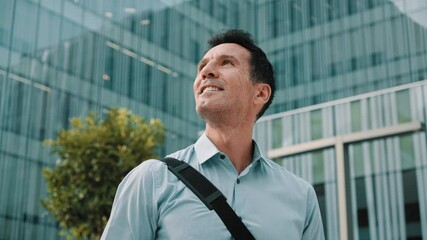 Businessman in the city - Professional aspirations and inspiration