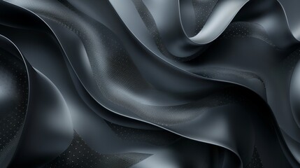 Obraz premium Gray Background with an Attractive and Futuristic Abstract Pattern 