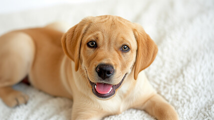 Pure youth crazy. English cocker spaniel young dog is posing. Cute playful white-braun doggy or pet is playing and looking happy isolated on white background. Concept of motion, action, movement.