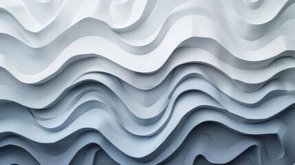 Gray Background with Soft and Calming Color Gradations 