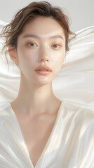 清楚できれいな女性のお顔